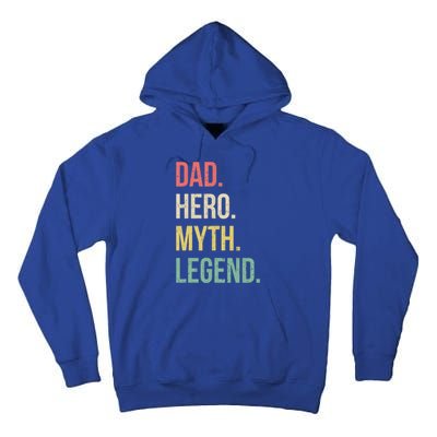 Dad Hero Funny Father Legendary Daddy Dad Joke Lover Gift Tall Hoodie