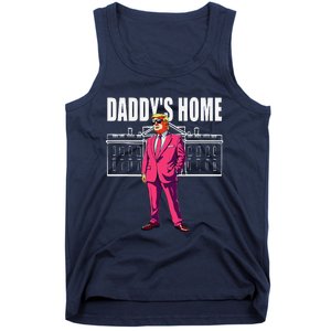 DaddyS Home  Funny Saying DaddyS Home Tank Top