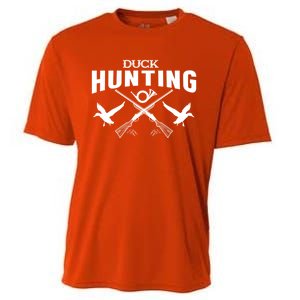 Duck Hunter Funny Gift Duck Hunting Gift Cooling Performance Crew T-Shirt