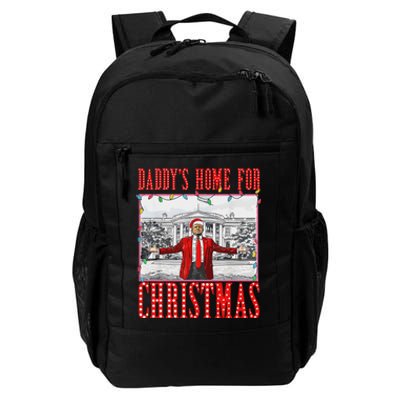 DaddyS Home For Christmas Trump Daily Commute Backpack