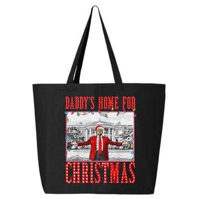 DaddyS Home For Christmas Trump 25L Jumbo Tote