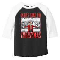 DaddyS Home For Christmas Trump Toddler Fine Jersey T-Shirt