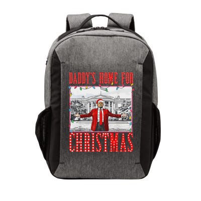 DaddyS Home For Christmas Trump Vector Backpack