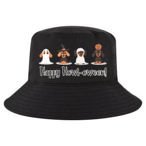 Dachshund Halloween Funny Witch Dog Lover Halloween Spooky Season Cool Comfort Performance Bucket Hat