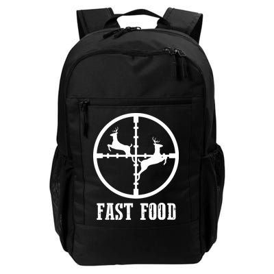 Deer Hunting Funny Hunter Fast Food Gift Backpack