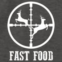 Deer Hunting Funny Hunter Fast Food Gift Vector Backpack