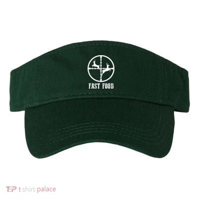 Deer Hunting Funny Hunter Fast Food Gift Visor