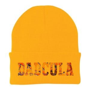 Dadcula Halloween Fanny Dad Halloween Gift Knit Cap Winter Beanie