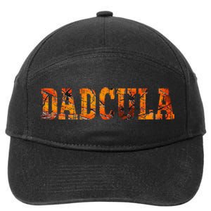 Dadcula Halloween Fanny Dad Halloween Gift 7-Panel Snapback Hat