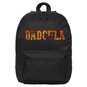 Dadcula Halloween Fanny Dad Halloween Gift 16 in Basic Backpack