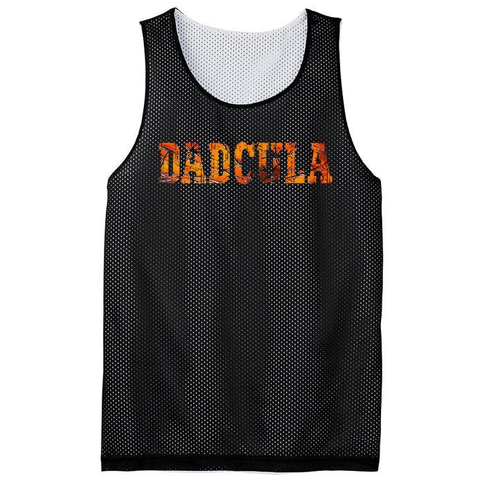 Dadcula Halloween Fanny Dad Halloween Gift Mesh Reversible Basketball Jersey Tank