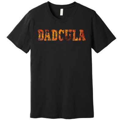 Dadcula Halloween Fanny Dad Halloween Gift Premium T-Shirt