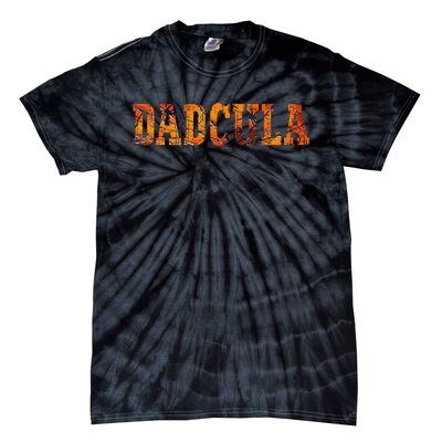 Dadcula Halloween Fanny Dad Halloween Gift Tie-Dye T-Shirt