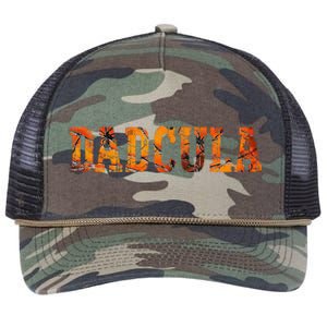 Dadcula Halloween Fanny Dad Halloween Gift Retro Rope Trucker Hat Cap