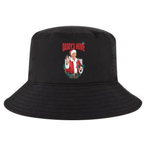 DaddyS Home Funny Santa Trump Christmas 2024 New President Cool Comfort Performance Bucket Hat