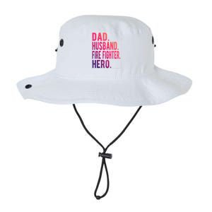 Dad Husband Fire Fighter Hero Gift Legacy Cool Fit Booney Bucket Hat