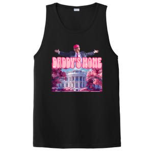 Daddys Home Funny Trump Daddys Coming Home 2024 PosiCharge Competitor Tank