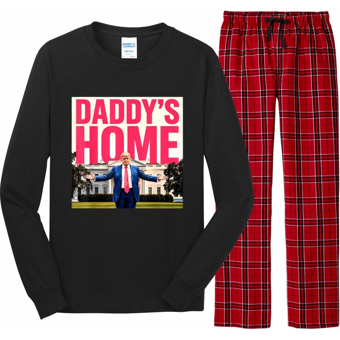 DaddyS Home Funny Trending Long Sleeve Pajama Set