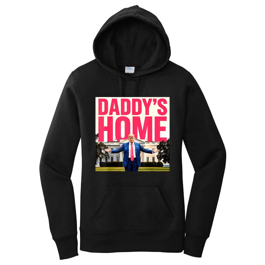 DaddyS Home Funny Trending Women's Pullover Hoodie