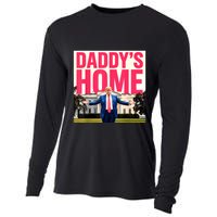 DaddyS Home Funny Trending Cooling Performance Long Sleeve Crew
