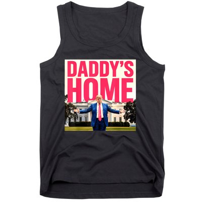 DaddyS Home Funny Trending Tank Top