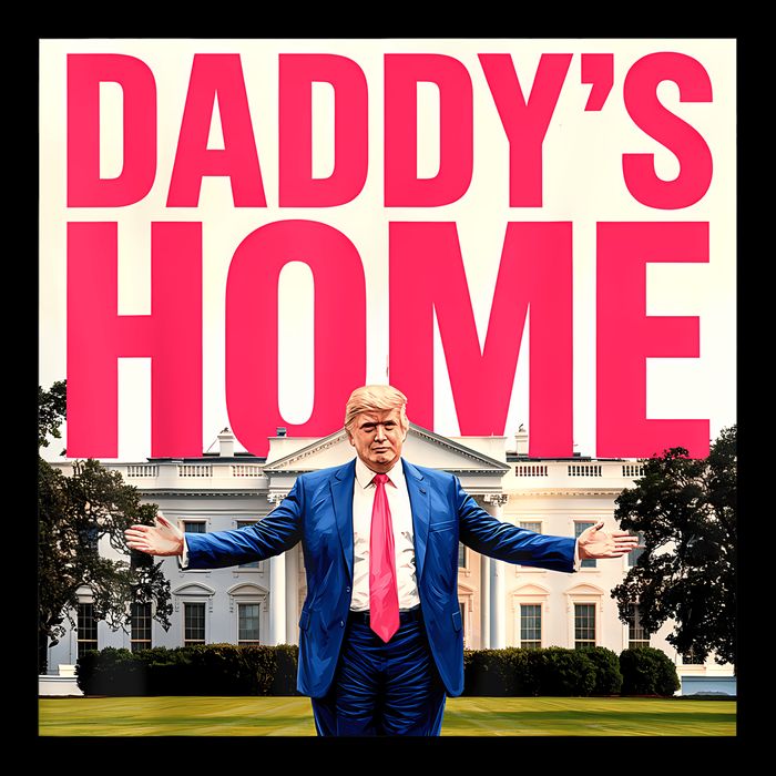 DaddyS Home Funny Trending Women's Knotted Racerback Tank