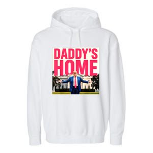 DaddyS Home Funny Trending Garment-Dyed Fleece Hoodie