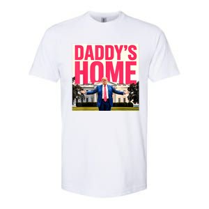 DaddyS Home Funny Trending Softstyle CVC T-Shirt