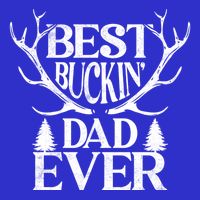 Deer Hunting Fathers Day Best Buckin Dad Ever Gift Visor