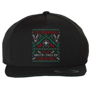 Deer Hunting Funny Ugly Christmas Party Great Gift Cute Gift Wool Snapback Cap