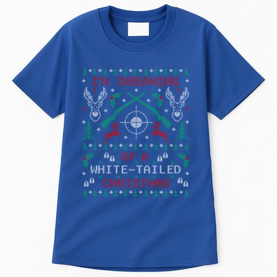 Deer Hunting Funny Ugly Christmas Party Great Gift Cute Gift Tall T-Shirt