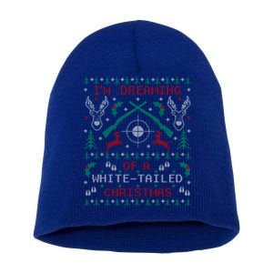 Deer Hunting Funny Ugly Christmas Party Great Gift Cute Gift Short Acrylic Beanie