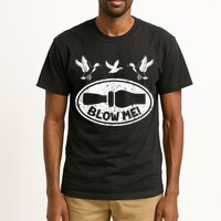 Duck Hunting Funny Blow Me Duck Call Hunter Tall T-Shirt