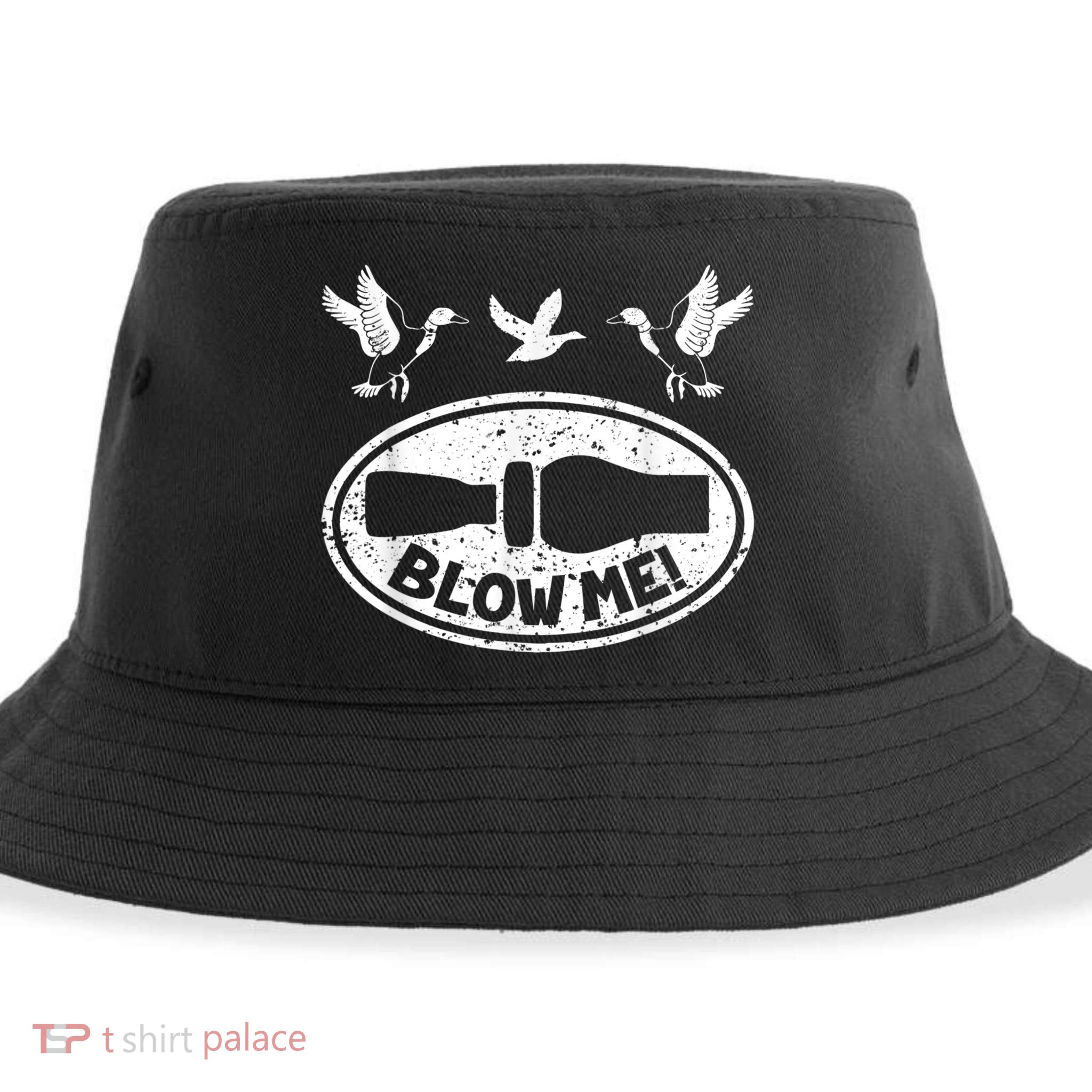 Duck Hunting Funny Blow Me Duck Call Hunter Sustainable Bucket Hat