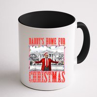 DaddyS Home For Christmas Trump Gift Mug