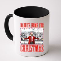 DaddyS Home For Christmas Trump Gift Mug