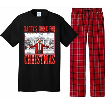 DaddyS Home For Christmas Trump Gift Pajama Set