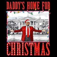 DaddyS Home For Christmas Trump Gift Wool Snapback Cap