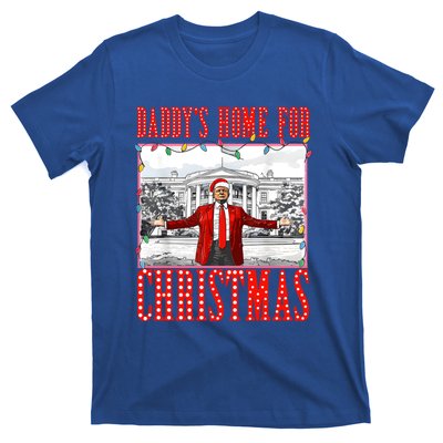 DaddyS Home For Christmas Trump Gift T-Shirt