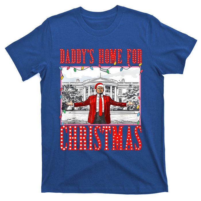 DaddyS Home For Christmas Trump Gift T-Shirt