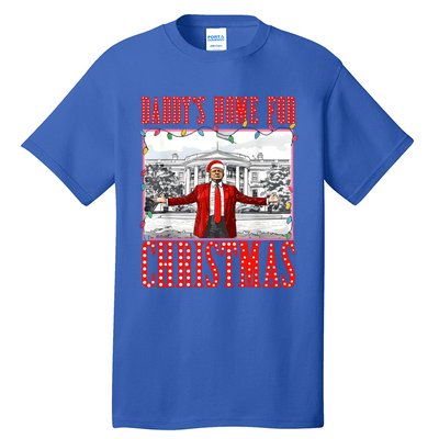 DaddyS Home For Christmas Trump Gift Tall T-Shirt