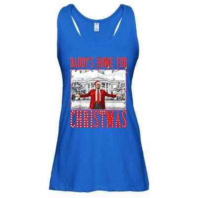 DaddyS Home For Christmas Trump Gift Ladies Essential Flowy Tank