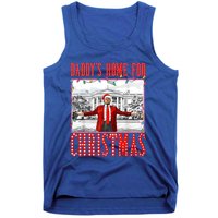 DaddyS Home For Christmas Trump Gift Tank Top