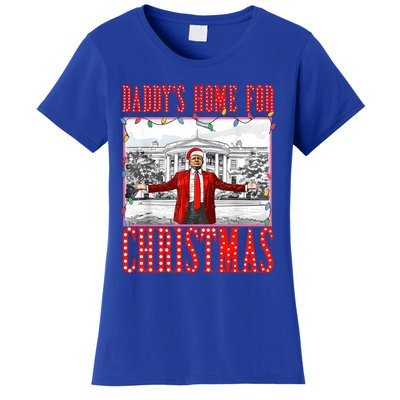 DaddyS Home For Christmas Trump Gift Women's T-Shirt