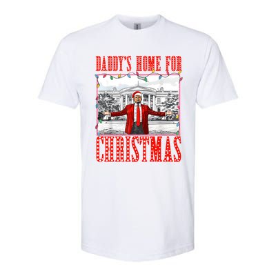 DaddyS Home For Christmas Trump Gift Softstyle CVC T-Shirt