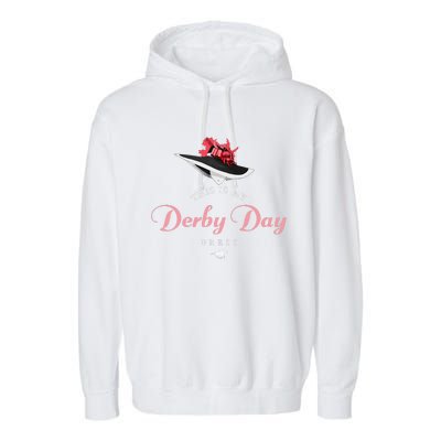 Derby Hats For Women 2024 This Is My Derby Day Dress Garment-Dyed Fleece Hoodie