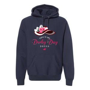 Derby Hats For Women 2024 This Is My Derby Dress Funny Derby Premium Hoodie