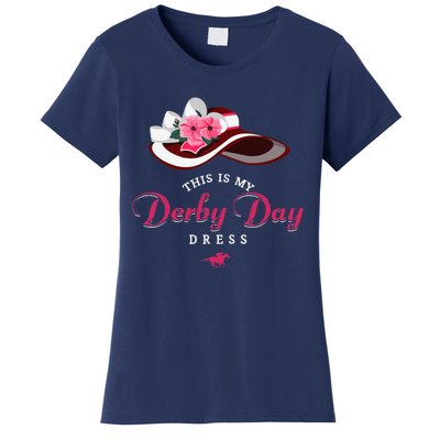 Derby Hats For Women 2024 This Is My Derby Dress Funny Derby Women's T-Shirt