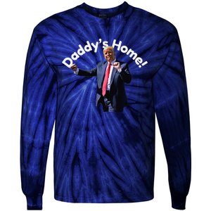 DaddyS Home Funny Tie-Dye Long Sleeve Shirt