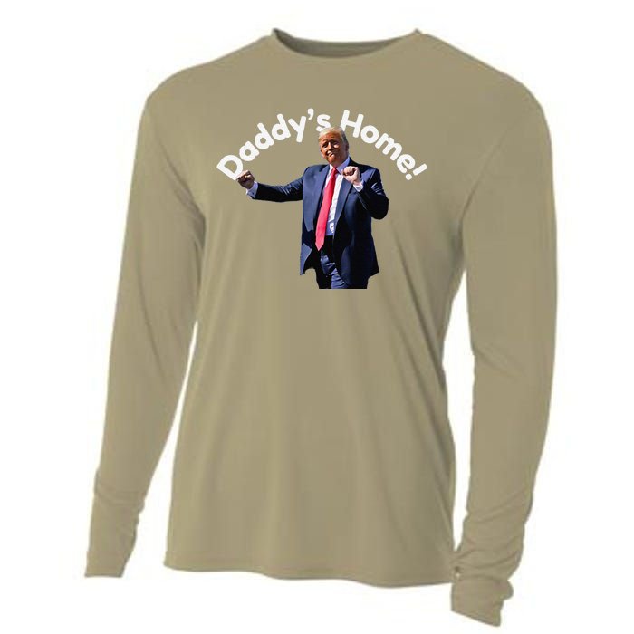 DaddyS Home Funny Cooling Performance Long Sleeve Crew